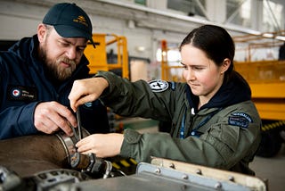 Young women try out Air Force life