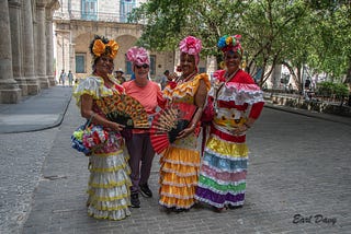 In Havana at Parque Central