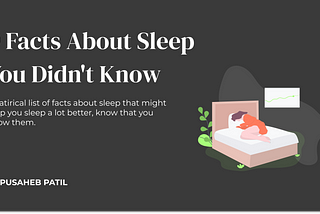 9 Facts About Sleep You Didn’t Know