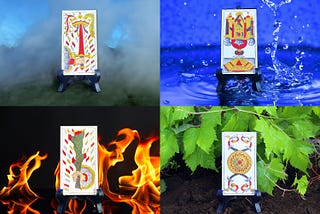 Tarot Magic Mini-Course: Lesson 9: Four Weeks with the Aces and Elements
