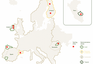 Supporting ecosystems using satellite images