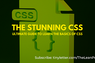 The Stunning CSS