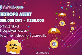 DKT FINANCE Airdrop ($50)