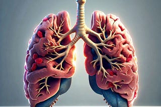 The human lungs
