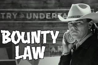 Leonardo DiCaprio as Rick Dalton as Jake Cahill in BOUNTY LAW (in ONCE UPON A TIME… IN HOLLYWOOD)
