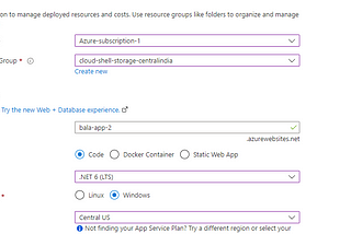 Azure APP service