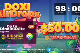 🦖DOXI Airdrops $50.000🔥