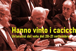 Regionali: riflessioni  fuori dal coro