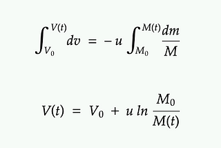 Rocket equation