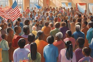 U.S. Welcomes 50 New Citizens in Scenic Naturalization Ceremony