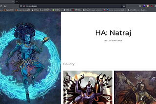 Offensive Security Proving Grounds (Ha-Natraj)
