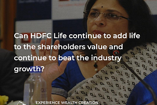 RESEARCH ANALYSIS — HDFC LIFE INSURANCE COMPANY