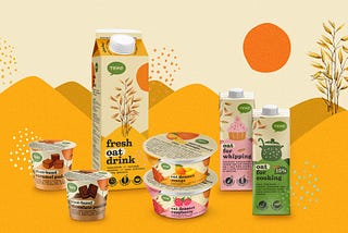 Koor designs the packaging for Tere’s new range of plant-based dairy substitutes