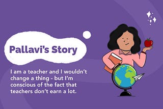 “I am a teacher and I wouldn’t change a thing — but I’m conscious of the fact that teachers don’t…