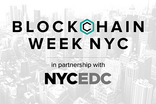 OpenCrowd at NYC Blockchain Week 2019