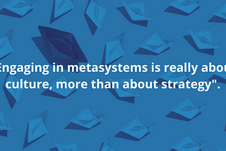 Metasystems have no manual