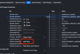 How to Update Info.plist