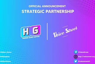 Strategic Investment Hidden Gems Capital x Voice Street