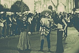 Day of the dead- compensating grief with sarcasm and mockery