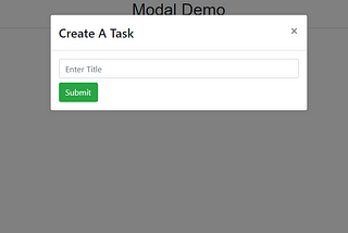 React Reusable Modal Component