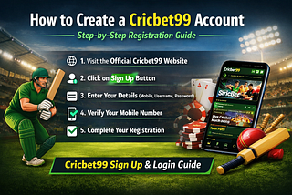 How to Create a Cricbet99 Account — Easy Registration Guide