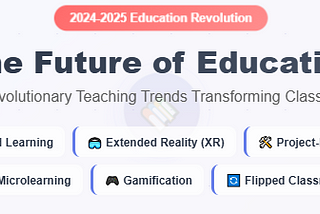 The Future of Education: 10 Revolutionary Teaching Trends Transforming Classrooms in 2024–2025