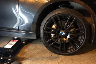 Howto Change Tires on a F30 BMW 335