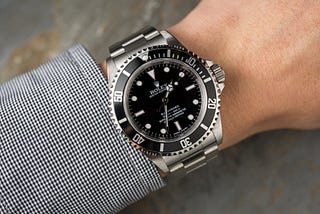 Would you wear a Rolex watch to a job interview?