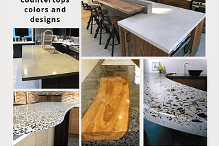 WHAT COLORS ARE AVAILABLE FOR CONCRETE COUNTERTOPS?