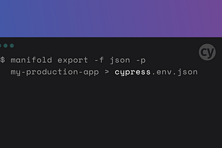 Secure secrets in Cypress with the Manifold CLI