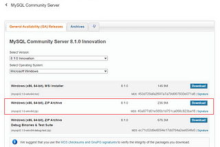 MYSQL install: Without admin rights