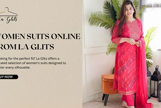 Buy Women Suits Online from La Glits
