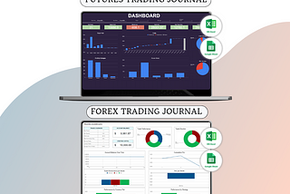 Trading Journals Futures + Forex For Google Sheets And Excel Template