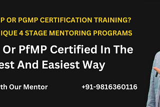 Join PgMP® Online Training at Augment Consultancy