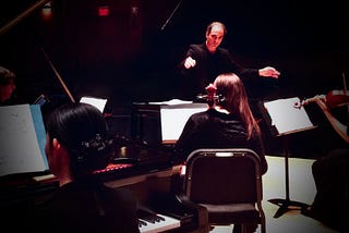 Peyman Farzinpour, conducting, contemporary classical music, Shrotasvaya