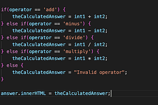 Building a basic Calculator in JavaScript