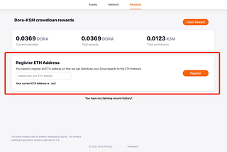 Dora Factory KSM Parachain Token Migration Guide