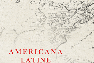 Table of Contents of Americana Latine