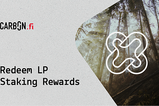 Notice to Withdraw Carb0n.fi Monthly LP Staking Rewards