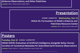 IMPACT at AGU 2023: Data Stewardship, Managing Satellite Observation Needs, and Partnerships