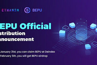 💰$BEPU Official Distribution Announcement (2 Methods)