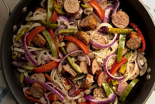Sausage — Italian Sausage, Peppers, and Onions