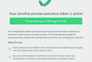 Bypass Canary Tokens for Monitored Commands