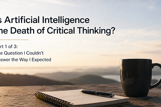 Is Artificial Intelligence the Death of Critical Thinking? - Joseph Samluk