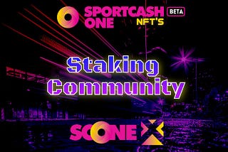 NFT Marketplace: SCOneX Community Fee Sharing! #CreateToEarn #Create&Stake