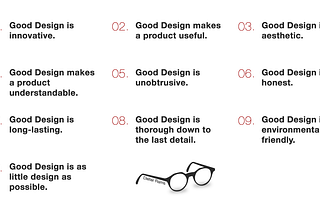 How Dieter Rams’ 10 Principles of Good Design can impact UX