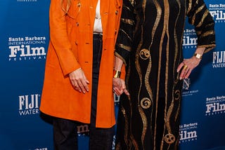 Adam Sandler and Jane Fonda Appearat The Santa Barbara International Film Festival