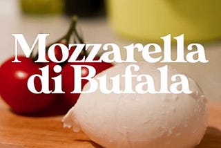 Mozzarella di Bufala: gastronomía italomediterránea