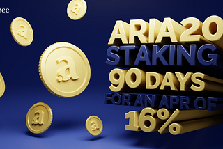 ARIA20 STAKING ANNOUNCEMENT
