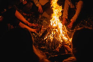 I co-organized a Men’s circle.